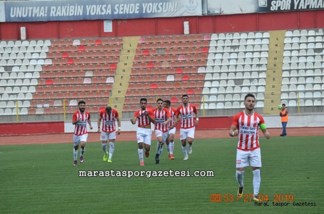 Elbistan Belediyespor’a galibiyeti getiren gol