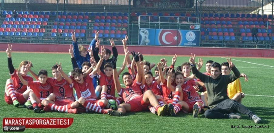 Maraşspor U15 Türkiye Şampiyonasına penaltılarda veda etti