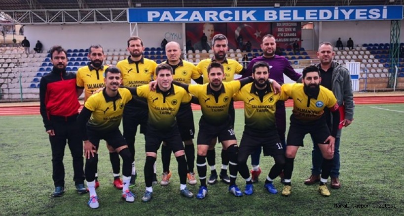 Pazarcıkspor tek golle zirveye tutundu!