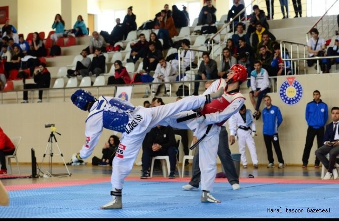 Taekwondo Şampiyonası KSÜ Ev Sahipliğinde Devam Ediyor