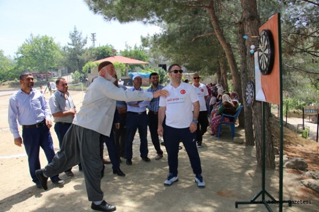 BERTİZ BUDAKLI MAHALLESİ ALO SPOR PROJESİYLE SPORA BAŞLADI