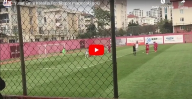 Yusuf Emre Kasal’ın Pendik Spor maçındaki golü