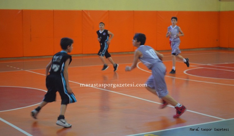 Kahramanmaraş’ta Basketbol U12 Ligi başladı