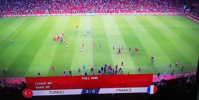 A Milli Takımımız, Fransa’yi şok etti.