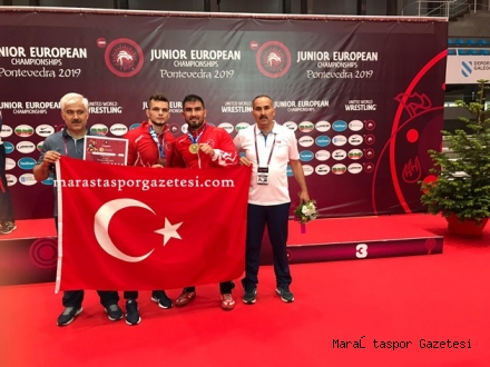 Avrupa Şampiyonasında Büyükşehir’in Güreşçilerinden 1 altın, 1 bronz madalya