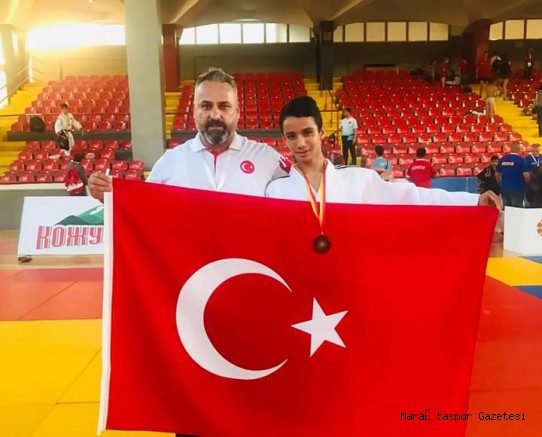 Kahramanmaraş’lı Enes Balkan şampiyonasında 3.oldu