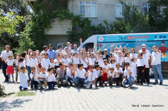 KÖSELİ MAHALLESİ ALO SPOR PROJESİYLE SPORA BAŞLADI