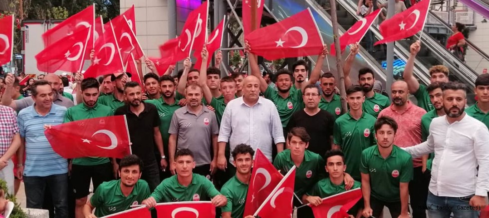 Kahramanmaraşspor anma programına katıldı