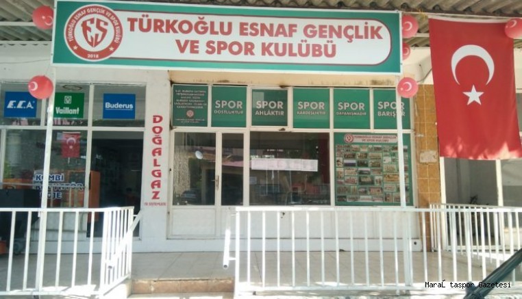 Türkoğlu Esnaf Spor açılıyor!
