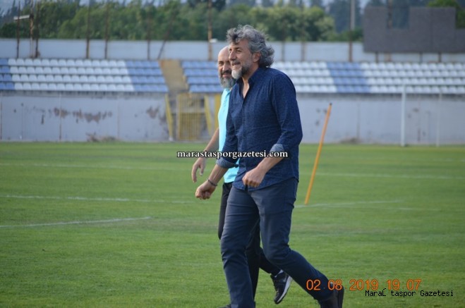 Adnan Erkan, Kahramanmaraşspor antrenmanını ziyaret etti
