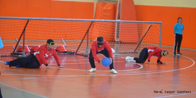 GOALBALL maçları Kahramanmaraş’ta başladı