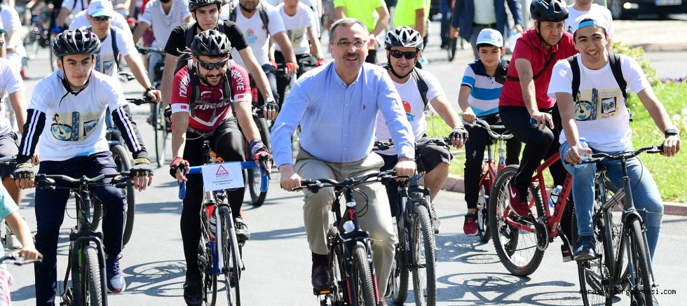 Başkan Güngör Müjdeyi Verdi Bisiklet Yolları Geliyor