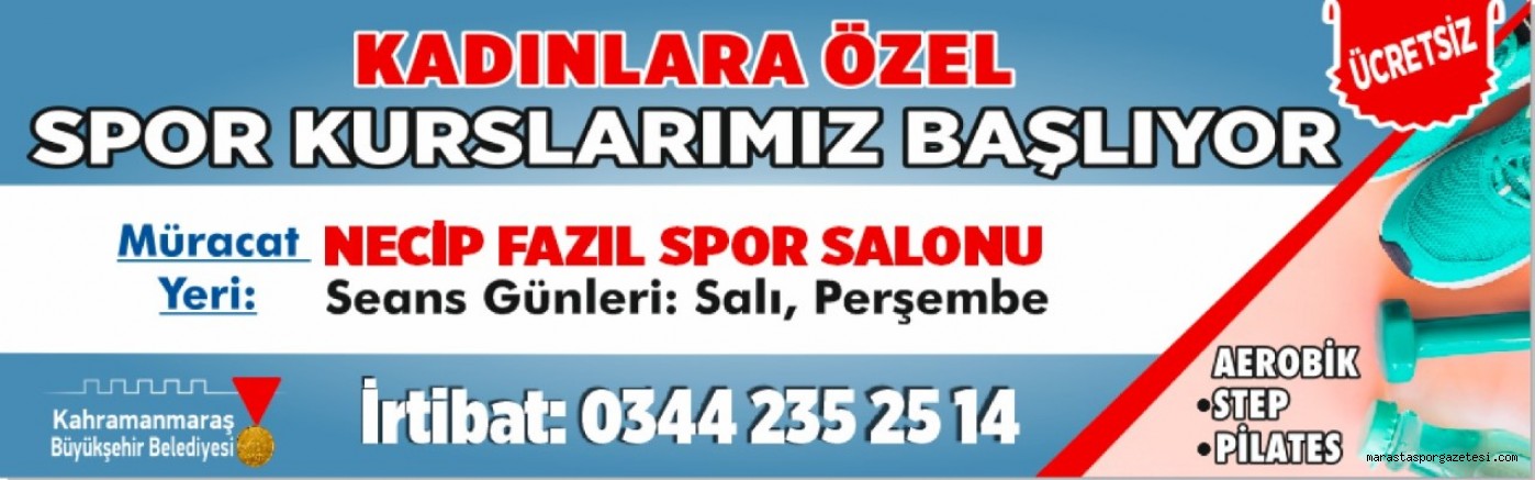 Büyükşehirden Kadınlar İçin Spor Kursu