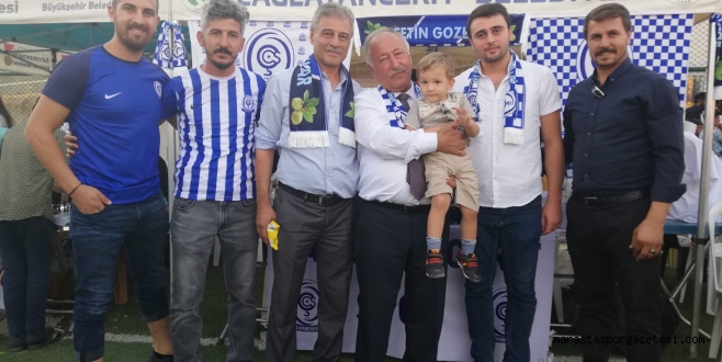 Çağlayanceritspor için stand açıldı