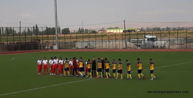 Elbistanspor ilk hazırlık maçını yaptı