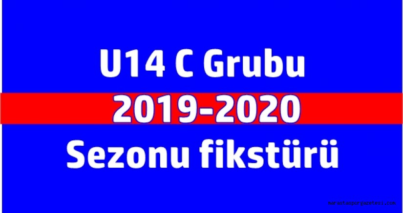 U14 C Grubu 2019-2020 sezonu fikstürü