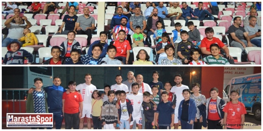 ATC Maraşspor futbol okulunun minik sporcularıda yerlerini aldı