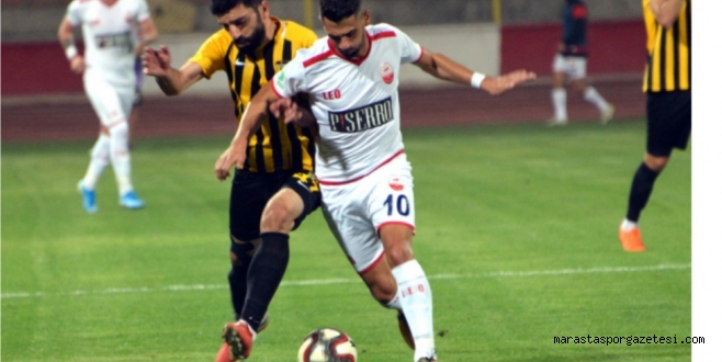 Pisserro Kahramanmaraşspor Evinde ilk kez puan kaybetti