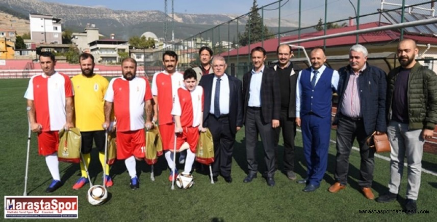 Başkan Mahçiçek, Sporun ve Sporcunun Yanında