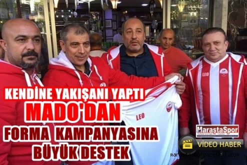 Erdal Kambur Mado Ailesi olarak forma sözü verdi.