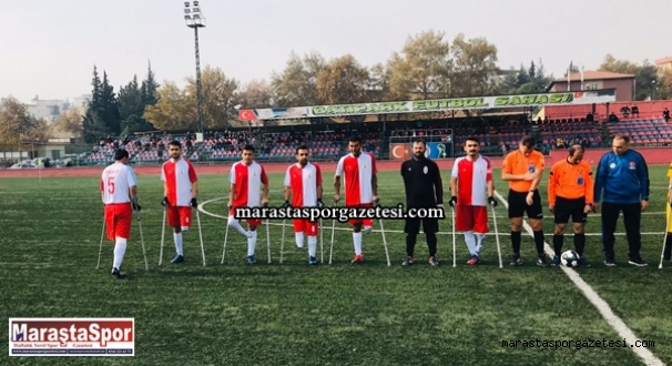 Kahramanmaraş Ampute Futbol tarihine geçtiler