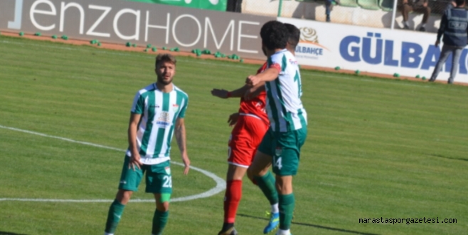 Kahramanmaraşspor deplasmanda tek yiyip 3 kaybediyor