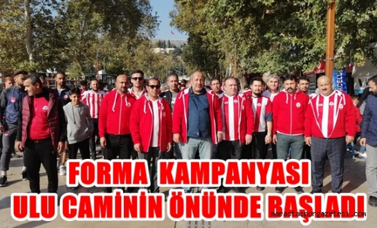 Kahramanmaraşspor forma kampanyası resmen başladı