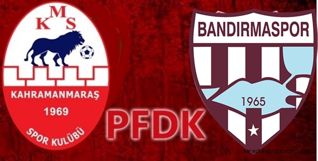 Kahramanmaraşspor maçı sonrası Bandırmaspor’da ceza