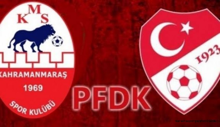 Kahramanmaraşspor’a PFDK’dan İhtar