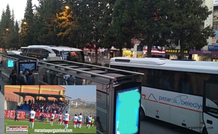 Niğde deplasmanı Kahramanmaraşspor taraftarı