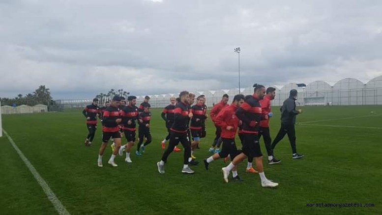 Kahramanmaraşspor’un başında lk idmanına çıktı.