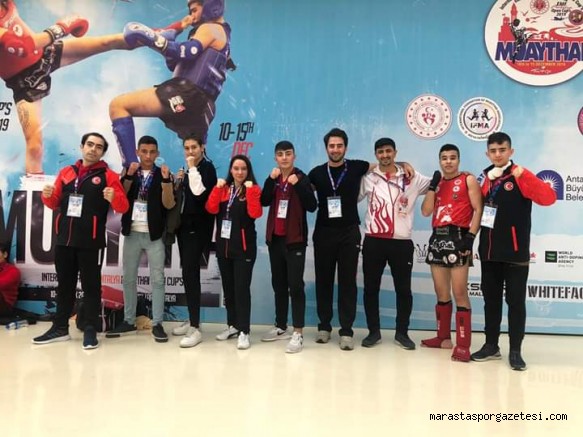 Muaytai Açık Kupasında 3 madalya