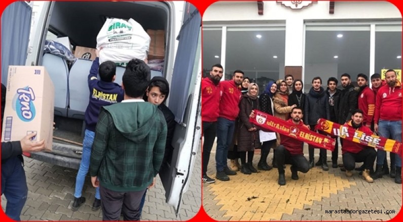 Elbistan Genç Fenerbahçe’liler ve UltrAslan Elbistan’dan yardım kampanyası