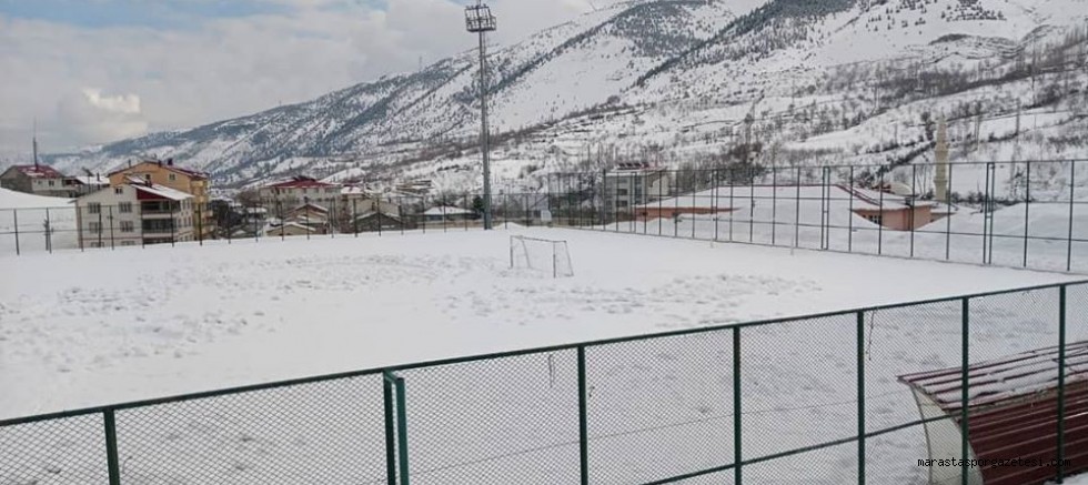 Kar nedeniyle maç Türkoğlu’nda oynanacak