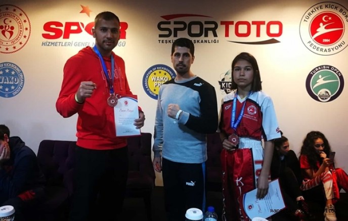Türkiye Açık Kickboks Turnuvası’nda 2 Madalya