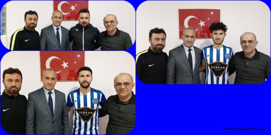 Türkoğlu Belediyespor’da yeni imzalar atıldı.