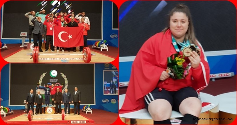 Kahramanmaraş’lı Milli Halterci 3 Altın Madalya Kazandı