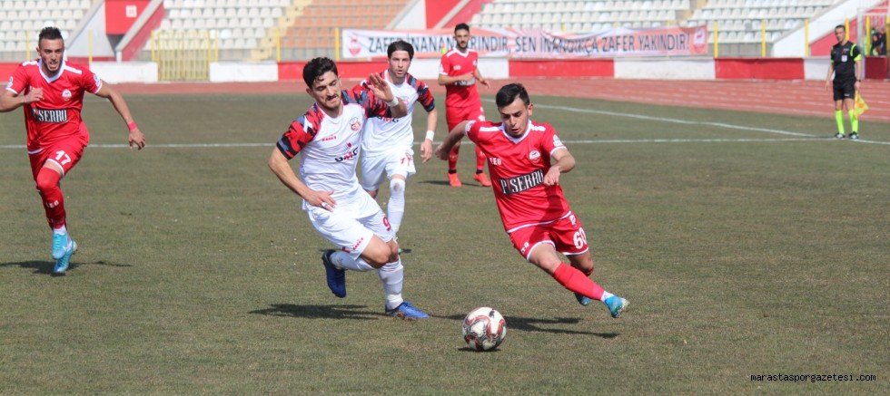 Kahramanmaraşspor aleyhine bu sezon 2.kez direkten dönen topa gol verildi