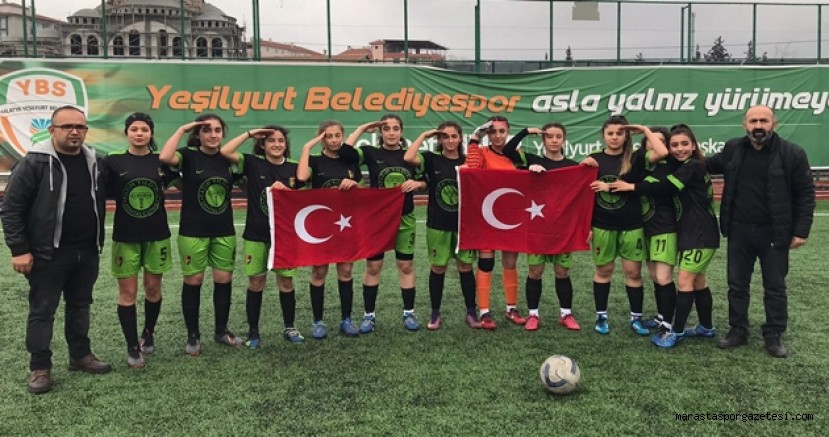 Kızlarımız 90+4.dakikada attığı gol ile 3 puan aldı
