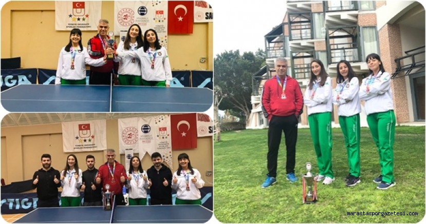 Bayan Masa Tenisi Takımımız Süper Lige Yükseldi