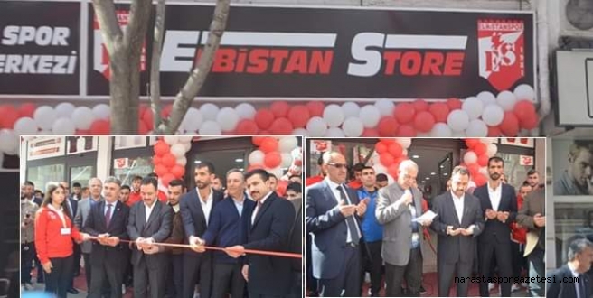 Elbistanspor Store Dualarla Açıldı