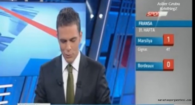 Kahramanmaraşspor taraftarı Ntv Spor spikerini şaşırttı
