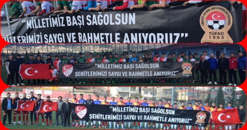 TÜFAD’dan Şehitlerimiz Anısına Pankart