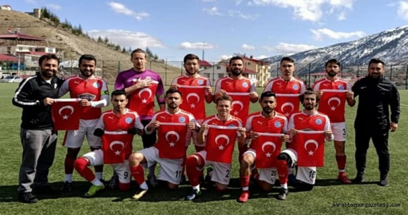 Türkoğlu Belediyespor 16 maçta, 16 galibiyet aldı! Rekor kırdı