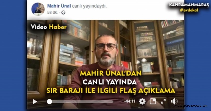 Mahir Ünal Canlı Yayında Açıkladı !