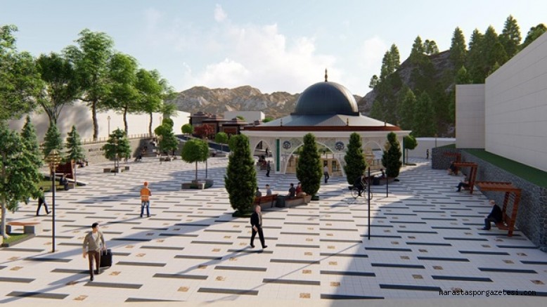Ekinözü İçmeleri için Millet Meydanı yapımına başladı.