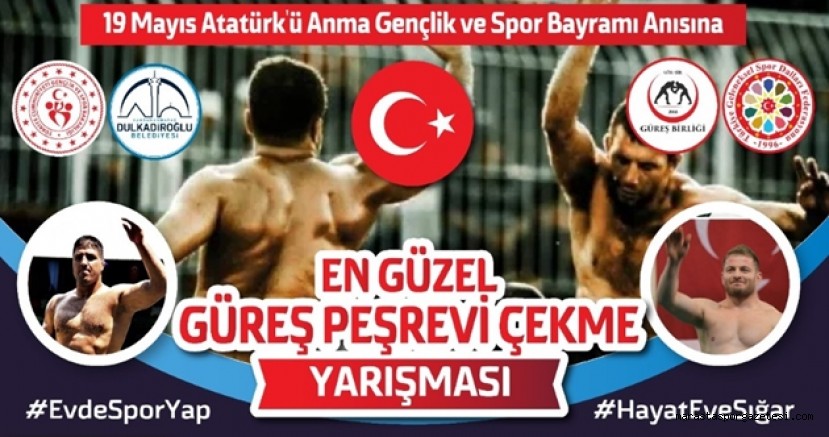 Güreş şehri Kahramanmaraş’tan Türkiye’de bir ilk ”Peşrevi Çekme Yarışması