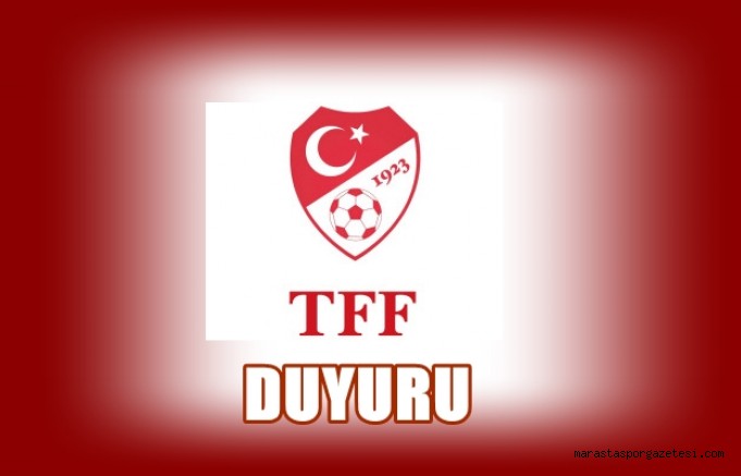 TFF’den Kamuoyunu Bilgilendirme
