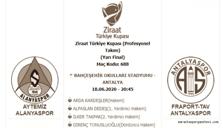 Alanyaspor – Antalyaspor maçı ne zaman, hangi kanalda, saat kaçta?