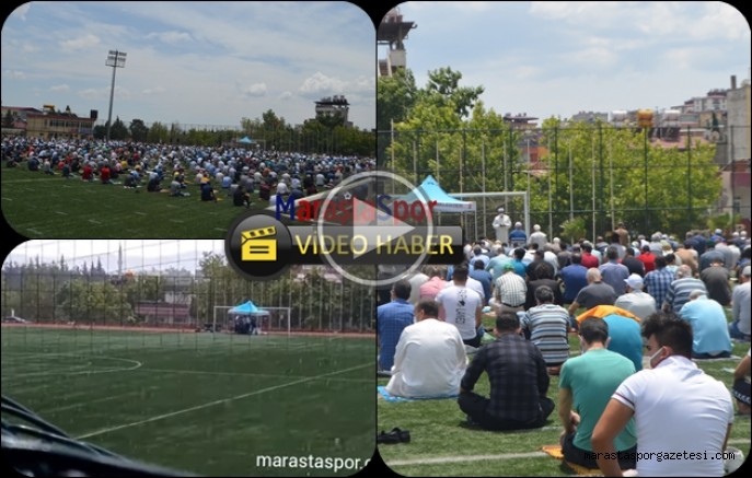 Kahramanmaraş’ta İmamın namazı bitiren selamı vermesiyle, şiddetli yağmur başladı